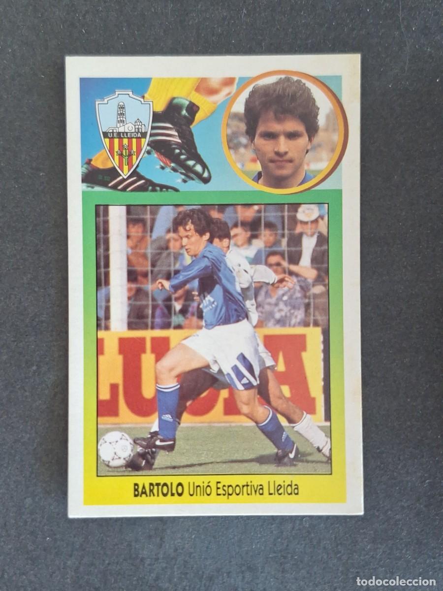 Cromos de f&uacute;tbol: L3 BARTOLO U. E. LLEIDA LIGA ESTE 1993 1994 93 94 CARTON NUNCA PEGADO SIN PEGAR
