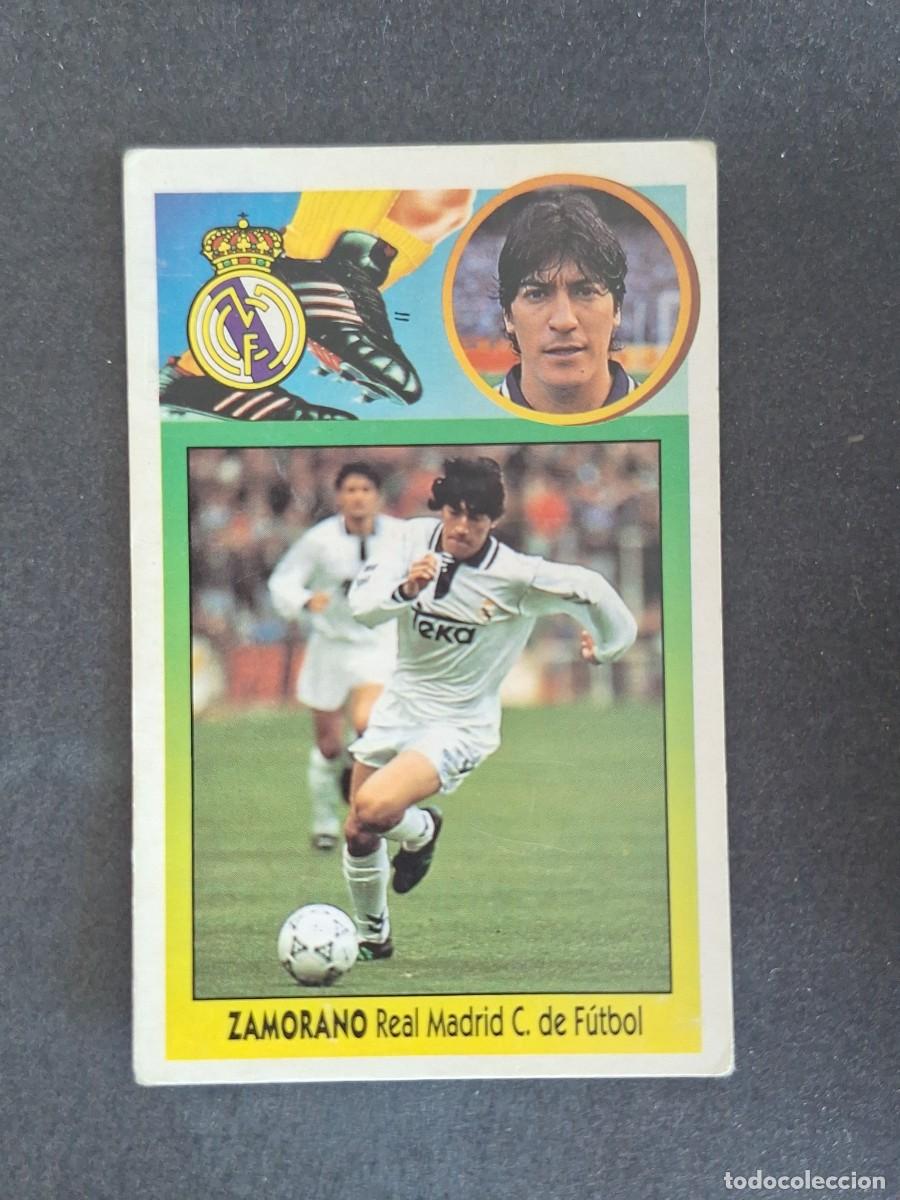 Cromos de f&uacute;tbol: L3 ZAMORANO REAL MADRID LIGA ESTE 1993 1994 93 94 CARTON NUNCA PEGADO SIN PEGAR