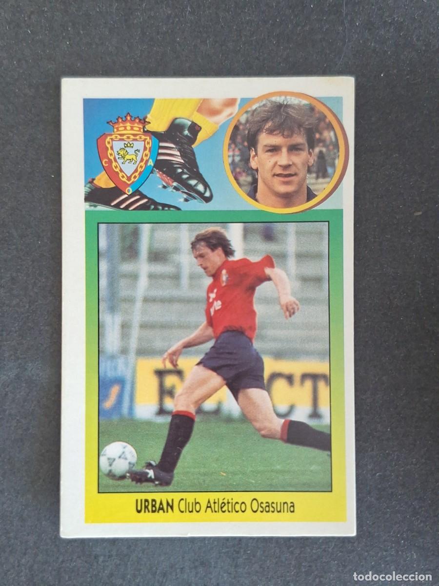 Cromos de f&uacute;tbol: L3 URBAN C. A. OSASUNA LIGA ESTE 1993 1994 93 94 CARTON NUNCA PEGADO SIN PEGAR
