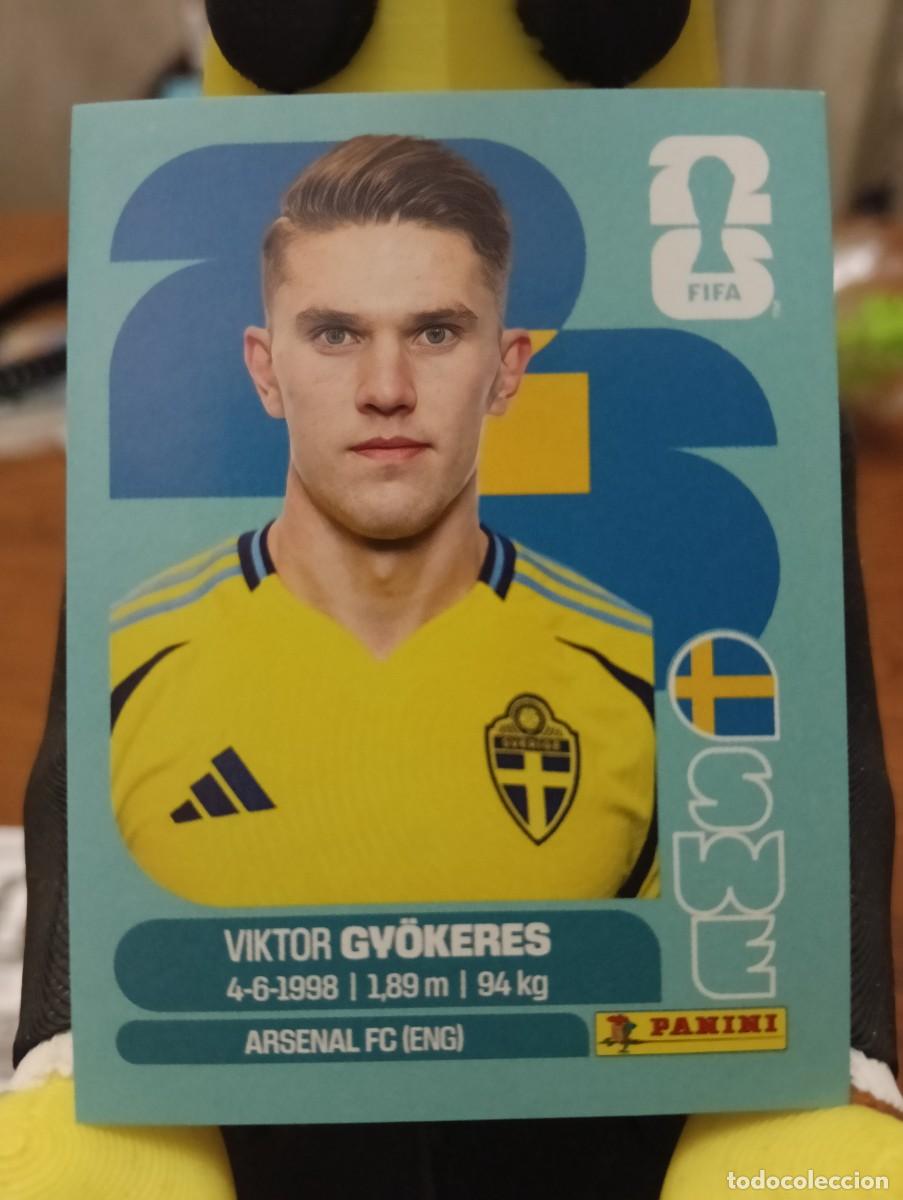 Cromos de f&uacute;tbol: Mundial 2026 - Gvokeres - N&deg; 20 - Suecia