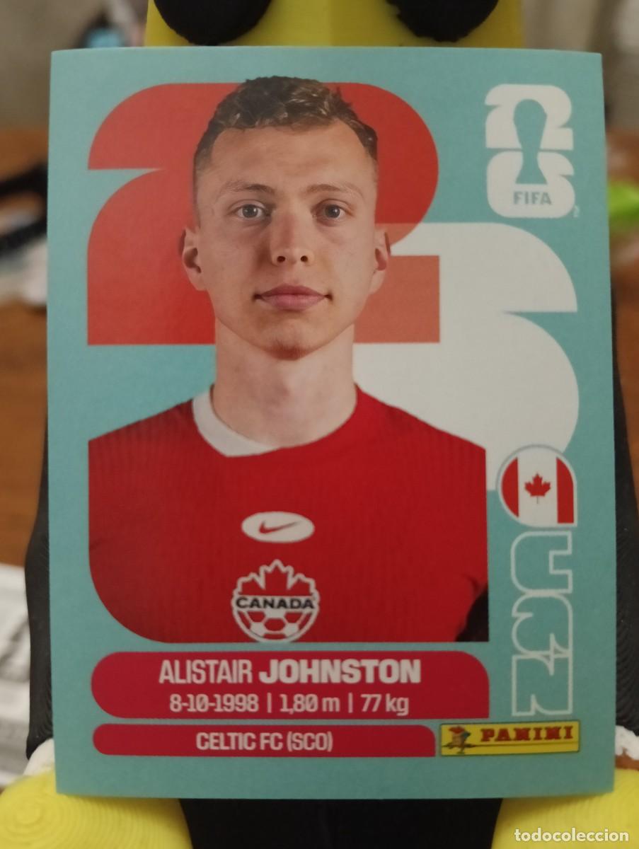 Cromos de f&uacute;tbol: Mundial 2026 - Alistair Johnston - N&deg; 4 - Canad&aacute;