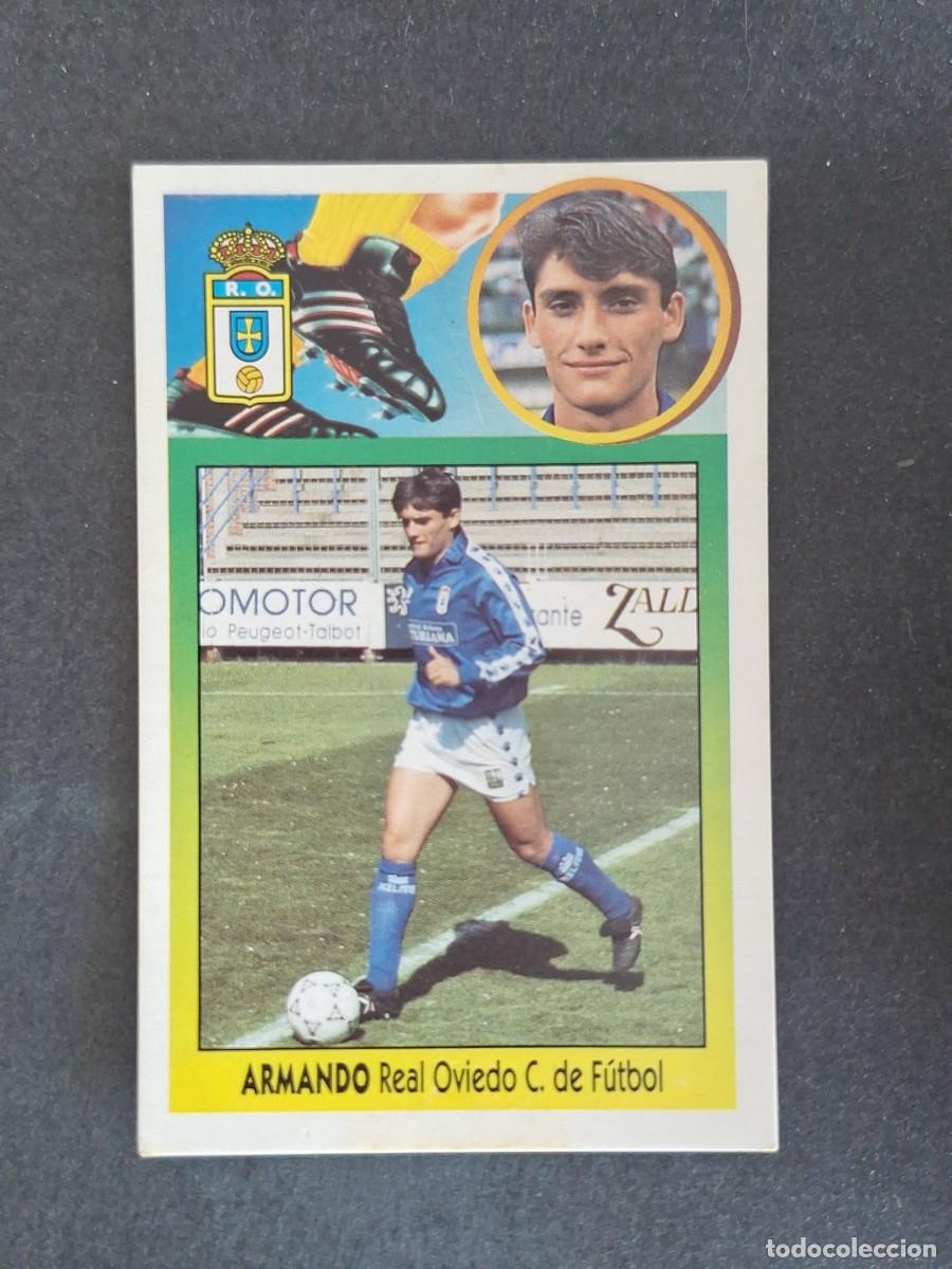 Cromos de f&uacute;tbol: L3 ARMANDO REAL OVIEDO LIGA ESTE 1993 1994 93 94 CARTON NUNCA PEGADO SIN PEGAR
