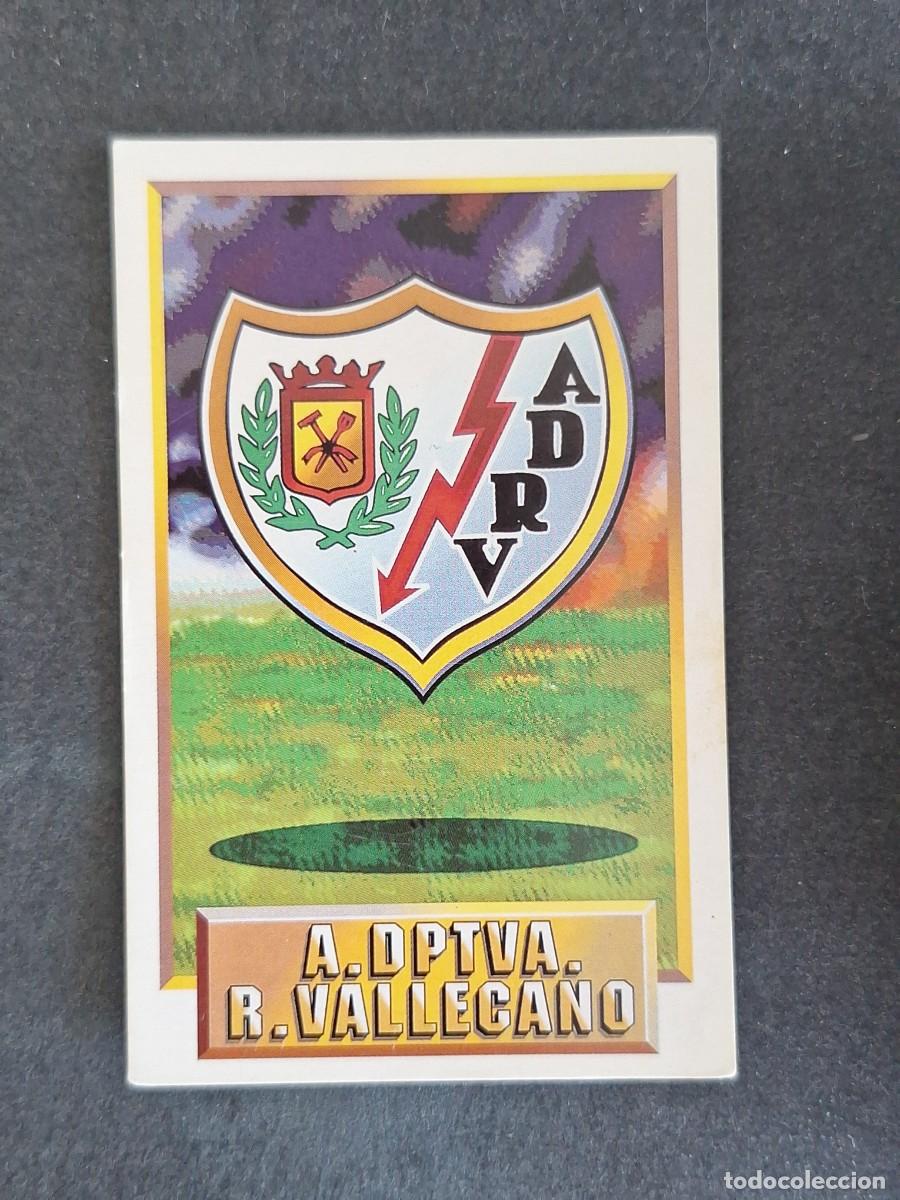 Cromos de f&uacute;tbol: L3 ESCUDO RAYO VALLECANO LIGA ESTE 1993 1994 93 94 CARTON NUNCA PEGADO SIN PEGAR