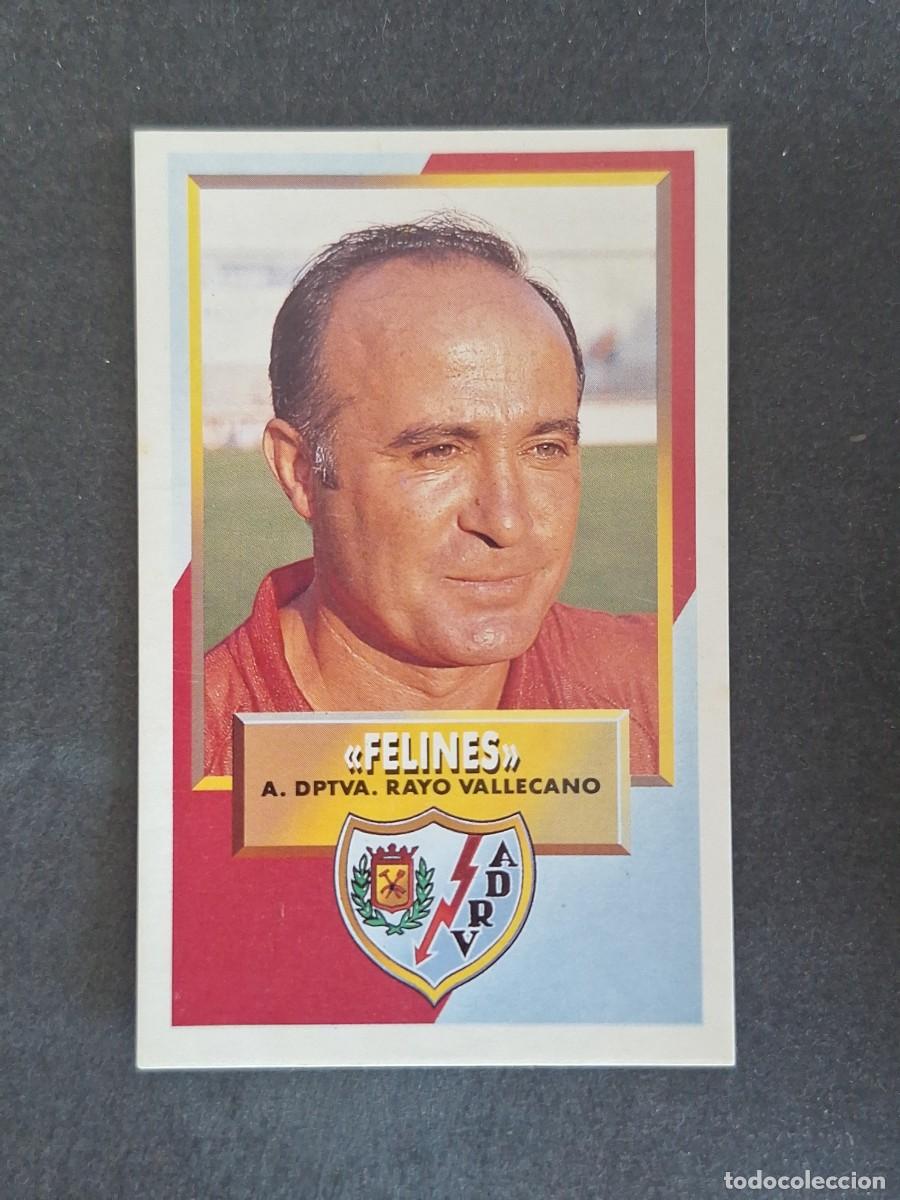 Cromos de f&uacute;tbol: L3 FELINES ENTRENADOR RAYO VALLECANO LIGA ESTE 1993 1994 93 94 CARTON NUNCA PEGADO SIN PEGAR