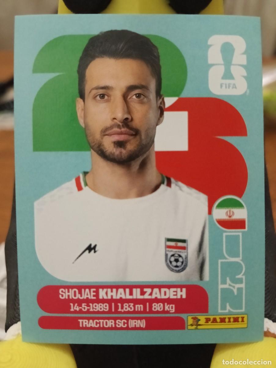 Fu&szlig;ball-Sticker: Mundial 2026 - Khalilzadeh - N&deg; 6 - Ir&aacute;n