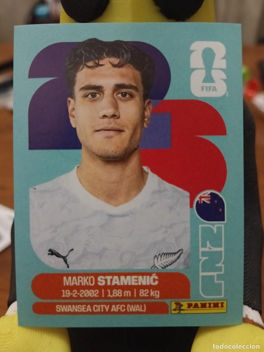 Cromos de f&uacute;tbol: Mundial 2026 - Marko Stamenic - N&deg; 15 - N.Zelanda