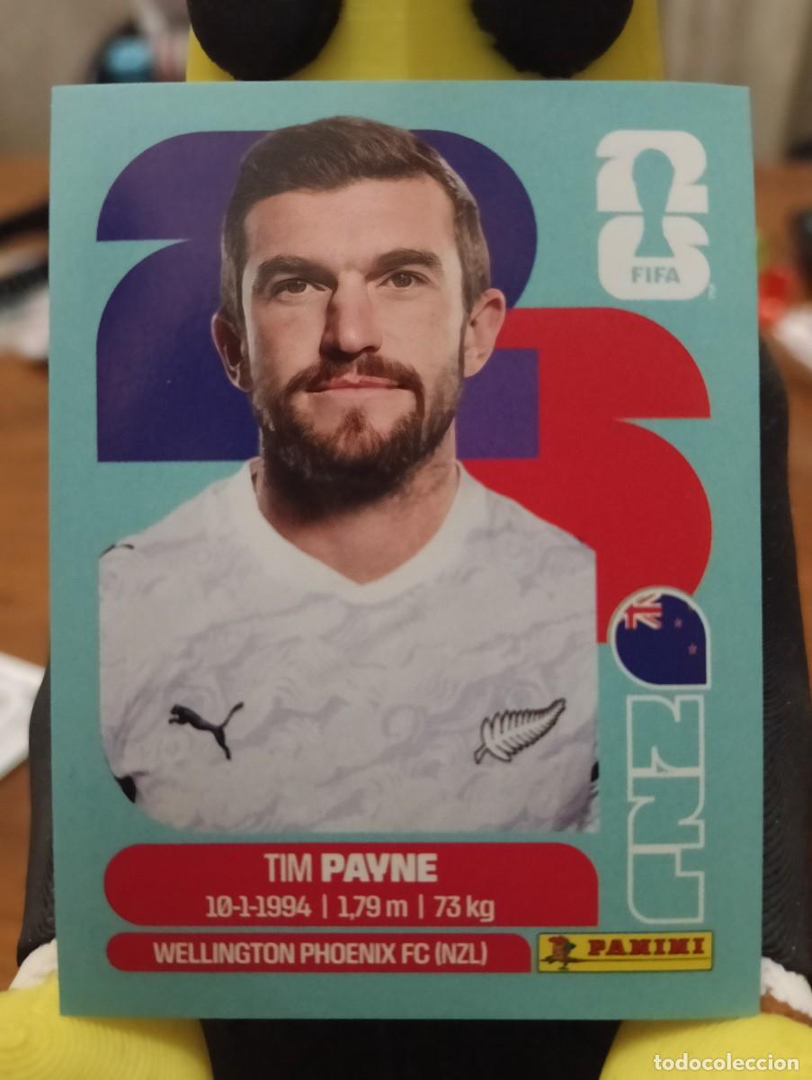 Cromos de f&uacute;tbol: Mundial 2026 - Tim Payne - N&deg; 6 - N . Zelanda