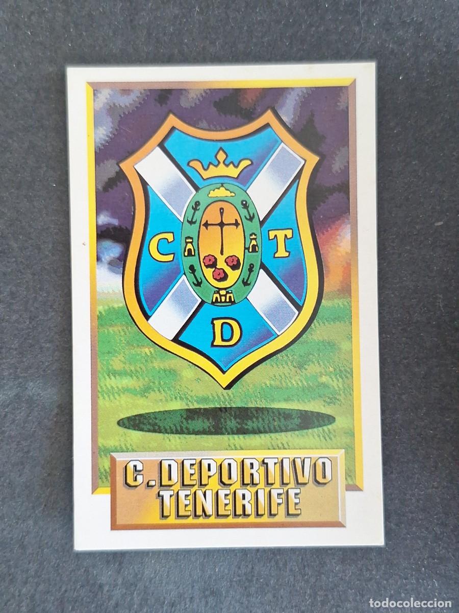 Cromos de f&uacute;tbol: L3 ESCUDO C. D. TENERIFE LIGA ESTE 1993 1994 93 94 CARTON NUNCA PEGADO SIN PEGAR