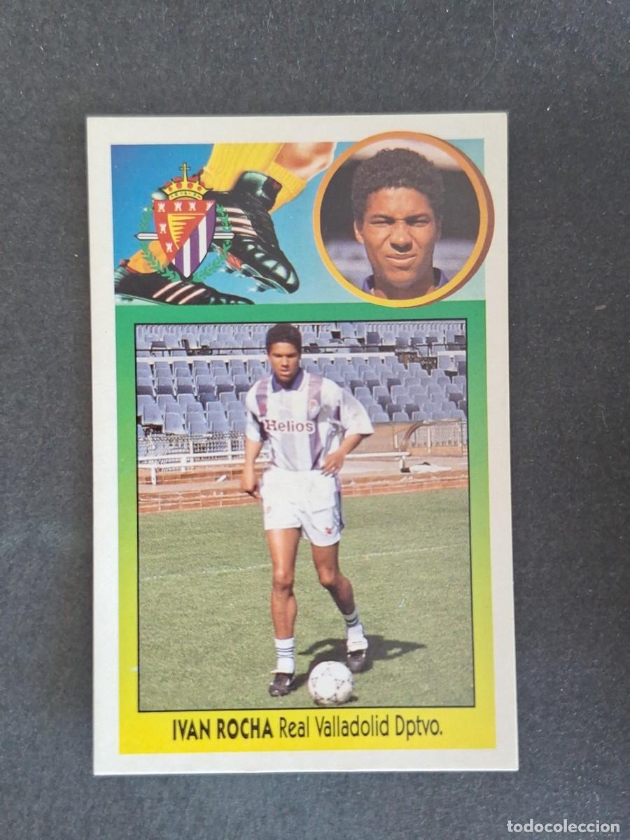 Cromos de f&uacute;tbol: L3 IVAN ROCHA REAL VALLADOLID LIGA ESTE 1993 1994 93 94 CARTON NUNCA PEGADO SIN PEGAR