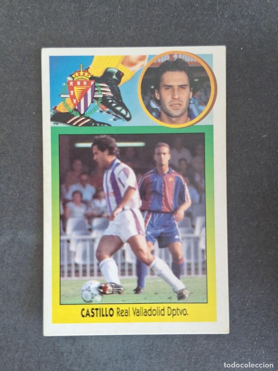 Cromos de f&uacute;tbol: L3 CASTILLO REAL VALLADOLID LIGA ESTE 1993 1994 93 94 CARTON NUNCA PEGADO SIN PEGAR