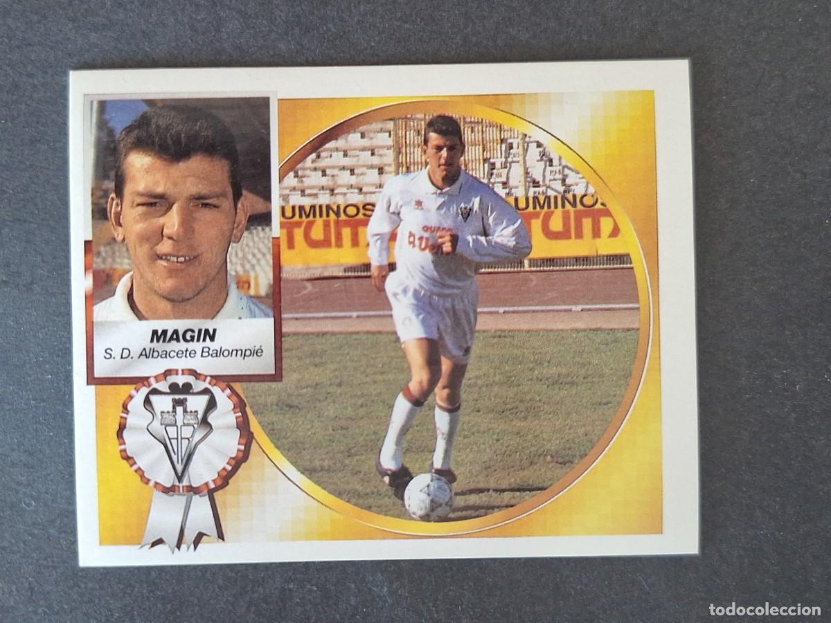 Cromos de f&uacute;tbol: L4 MAGIN ALBACETE BALOMPIE LIGA ESTE 1994 1995 94 95 SIN PEGAR NUNCA PEGADO
