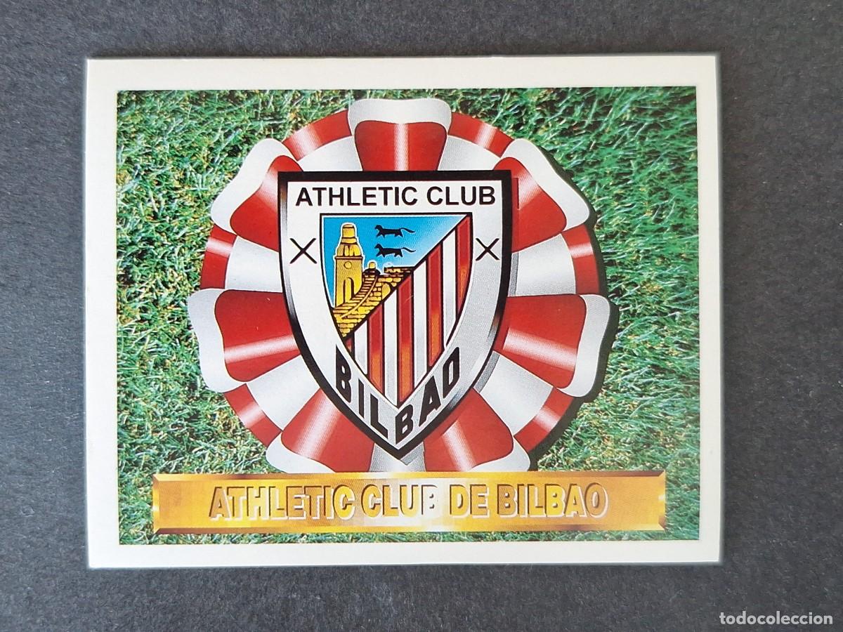 Cromos de f&uacute;tbol: L4 ESCUDO ATHLETIC CLUB DE BILBAO LIGA ESTE 1994 1995 94 95 SIN PEGAR NUNCA PEGADO