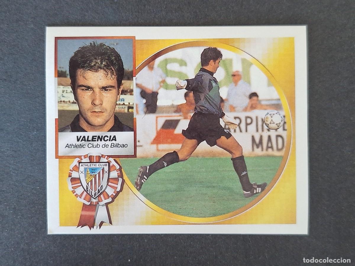 Cromos de f&uacute;tbol: L4 VALENCIA ATHLETIC CLUB DE BILBAO LIGA ESTE 1994 1995 94 95 SIN PEGAR NUNCA PEGADO