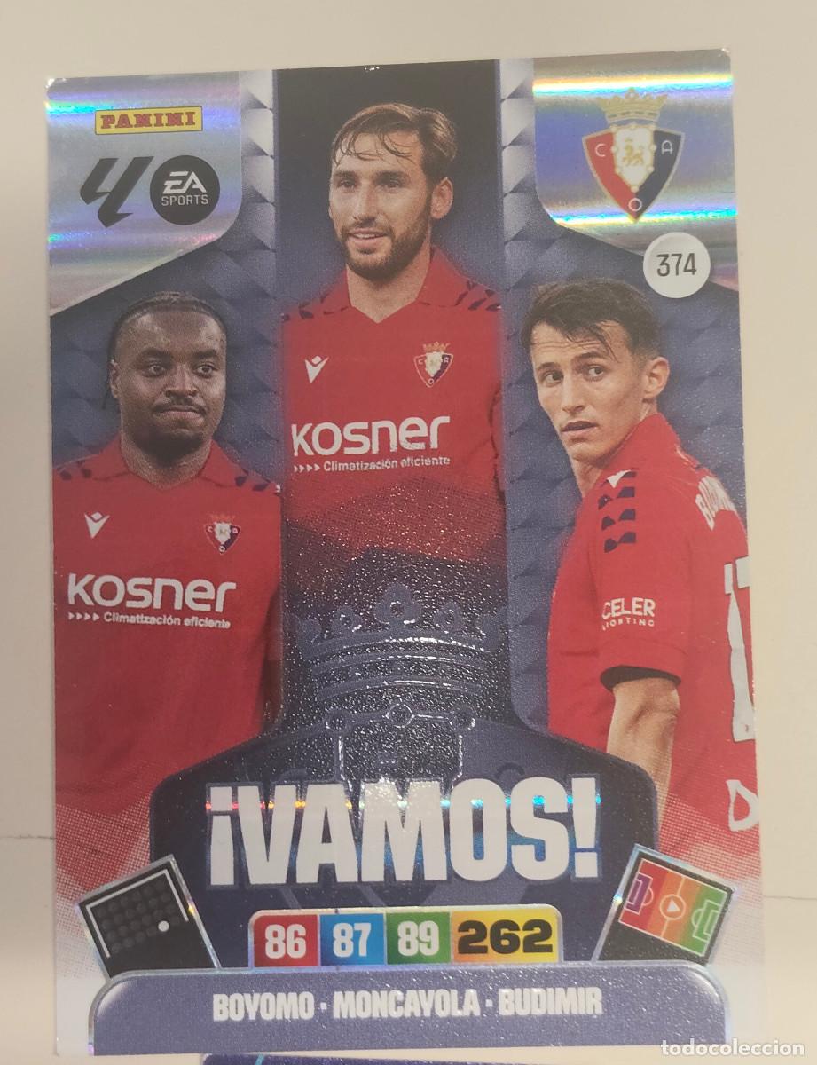 Cromos de f&uacute;tbol: Adrenalyn 25/26 - Vamos - N&deg; 374 - Osasuna
