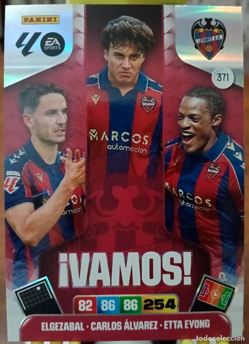 Cromos de f&uacute;tbol: ADRENALYN XL 2025 - 26 / 25 - 26 - VAMOS 371 - LEVANTE
