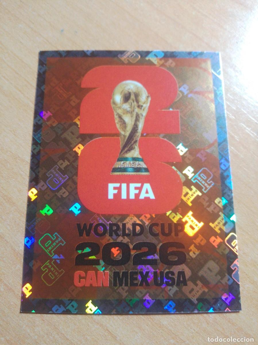 Cromos de f&uacute;tbol: FWC 6 LOGO COPA MUNDIAL ROJO MUNDIAL FIFA WORLD CUP 2026 26 PANINI STICKERS NUEVO