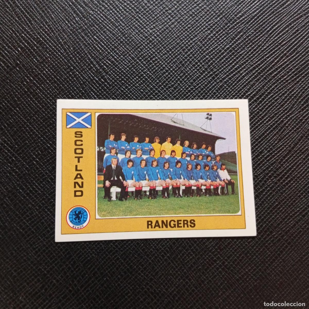 Cromos de f&uacute;tbol: 256 RANGER ESCOCIA PANINI EURO YUGOSLAVIA 1976 FOOTBALL EUROCOPA 76 - SIN PEGAR - A177 PG28