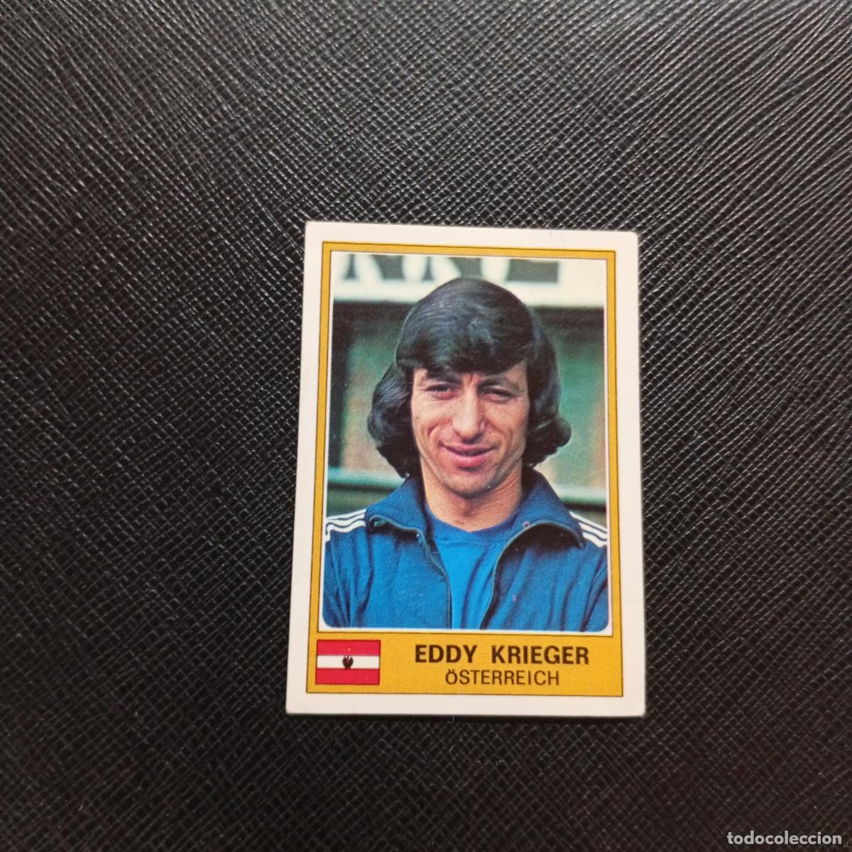 Cromos de f&uacute;tbol: 222 EDDY KRIEGER AUSTRIA PANINI EURO YUGOSLAVIA 1976 FOOTBALL EUROCOPA 76 - SIN PEGAR - A177 PG37