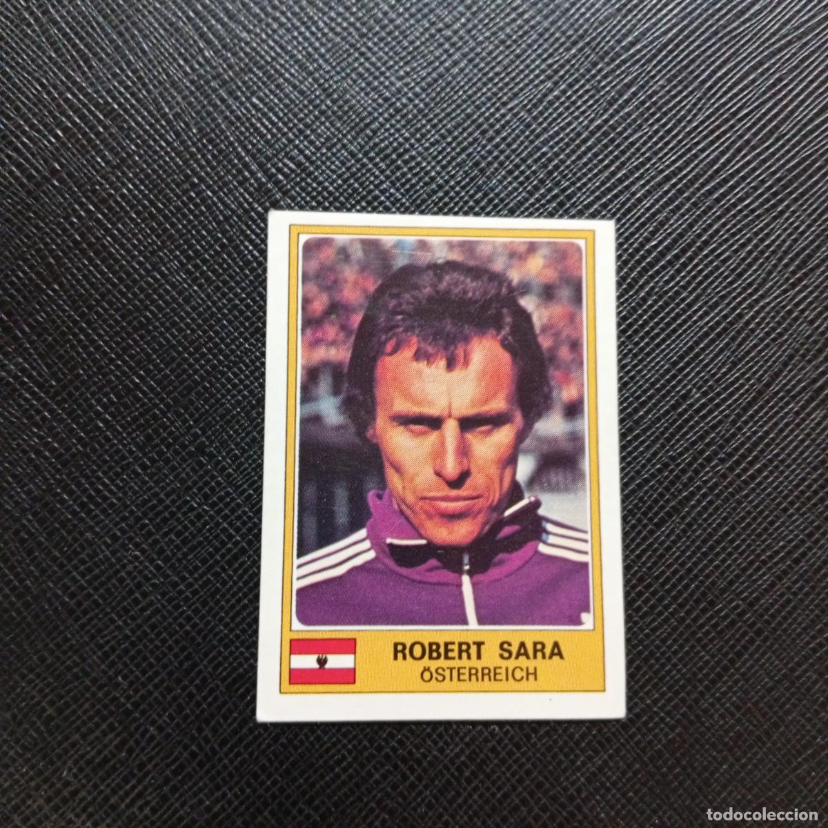 Cromos de f&uacute;tbol: 221 ROBERT SARA AUSTRIA PANINI EURO YUGOSLAVIA 1976 FOOTBALL EUROCOPA 76 - SIN PEGAR - A177 PG46