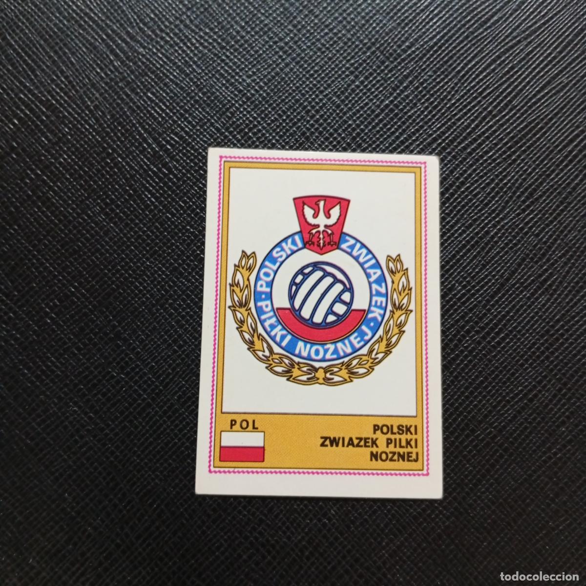Cromos de f&uacute;tbol: 224 ESCUDO POLONIA PANINI EURO YUGOSLAVIA 1976 FOOTBALL EUROCOPA 76 - SIN PEGAR - A177 PG46