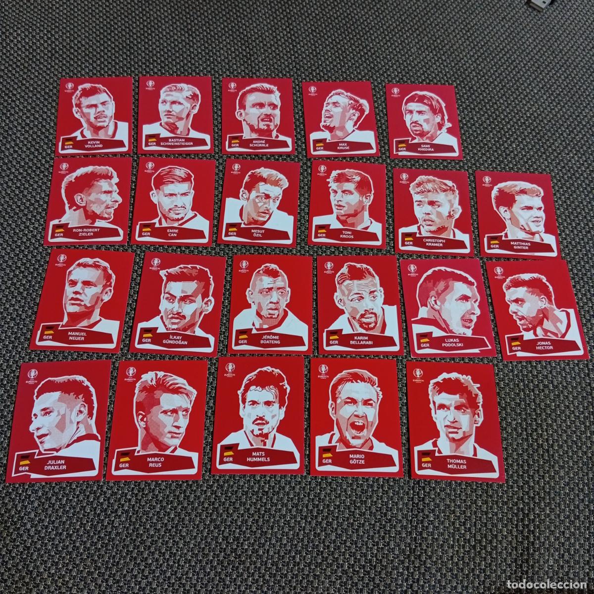 Cromos de f&uacute;tbol: ALEMANIA EXTRA PANINI EUROCOPA FRANCIA 2016 CROMO FUTBOL EURO 16 - SIN PEGAR - A171 PG190 COCA COLA