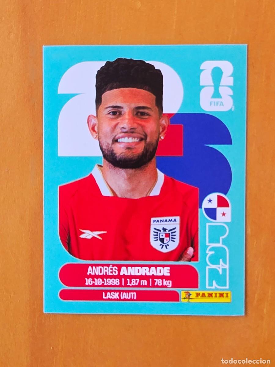 Cromos de f&uacute;tbol: PAN 5 Andr&eacute;s Andrade, Panam&aacute;, Panini FIFA World Cup Mundial 2026 Sticker