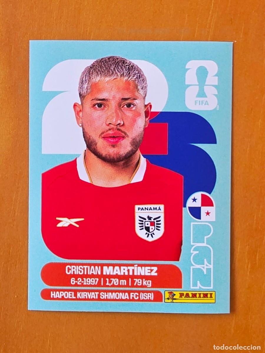 Cromos de f&uacute;tbol: PAN 10 Cristian Mart&iacute;nez, Panam&aacute;, Panini FIFA World Cup Mundial 2026 Sticker