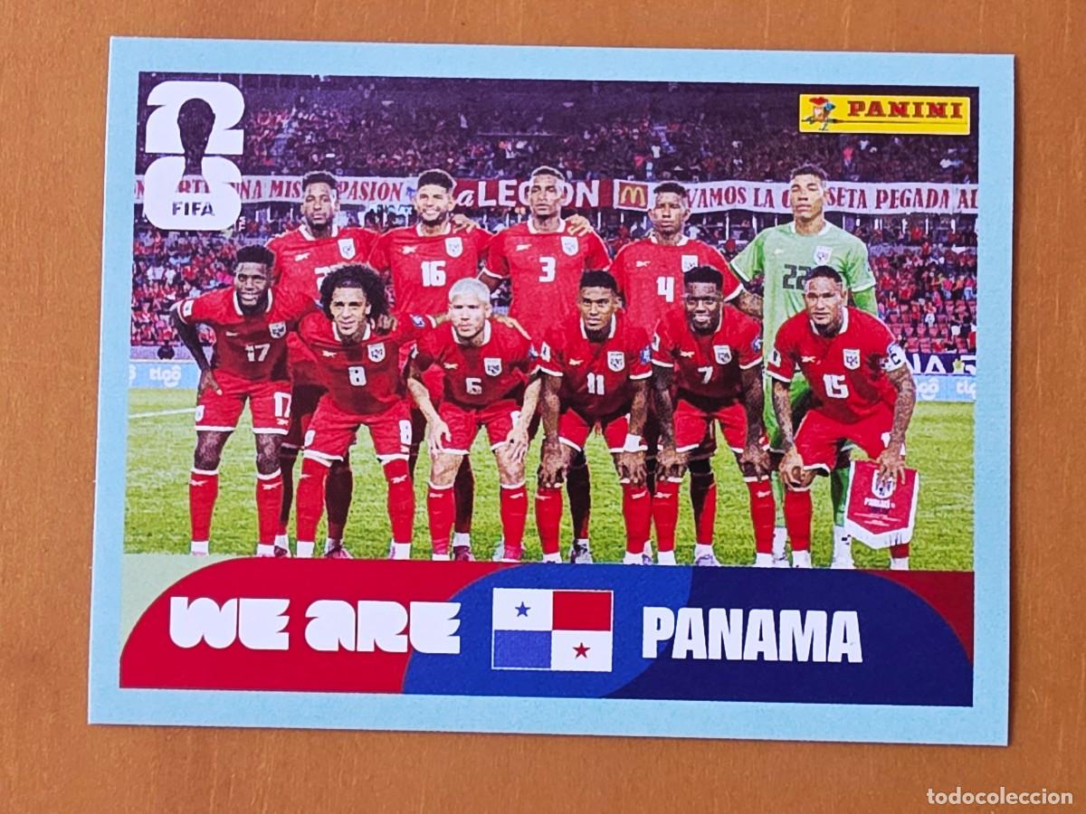 Cromos de f&uacute;tbol: PAN 13 Alineaci&oacute;n equipo plantilla, Panam&aacute;, Panini FIFA World Cup Mundial 2026 Sticker