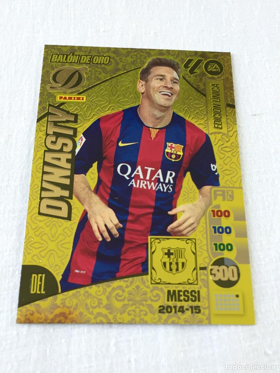 Cromos de f&uacute;tbol: MESSI - FC BARCELONA BAR&Ccedil;A - DINASTY 2014 2015 EDICION UNICA - PANINI ADRENALYN XL - 2024 2025 24 25