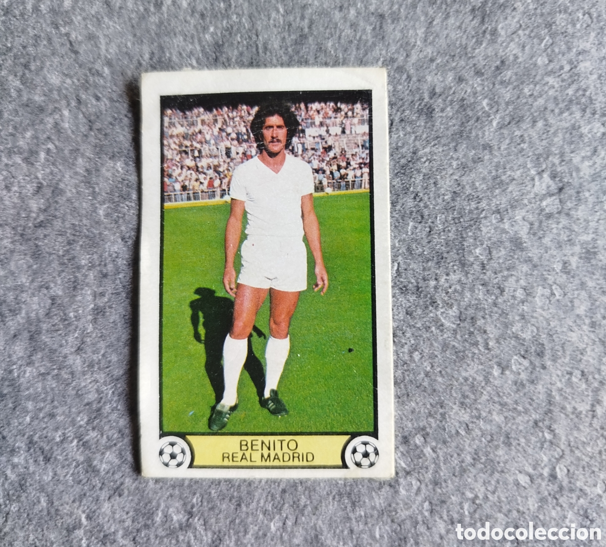 Cromos de f&uacute;tbol: BENITO REAL MADRID EDICIONES ESTE LIGA 79 80 1979 1980 CROMO DESPEGADO