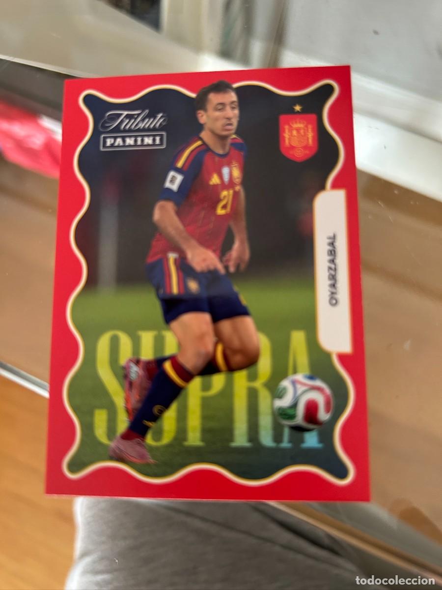 Cromos de f&uacute;tbol: OYARZABAL TRIBUTO NUEVO SUPRA