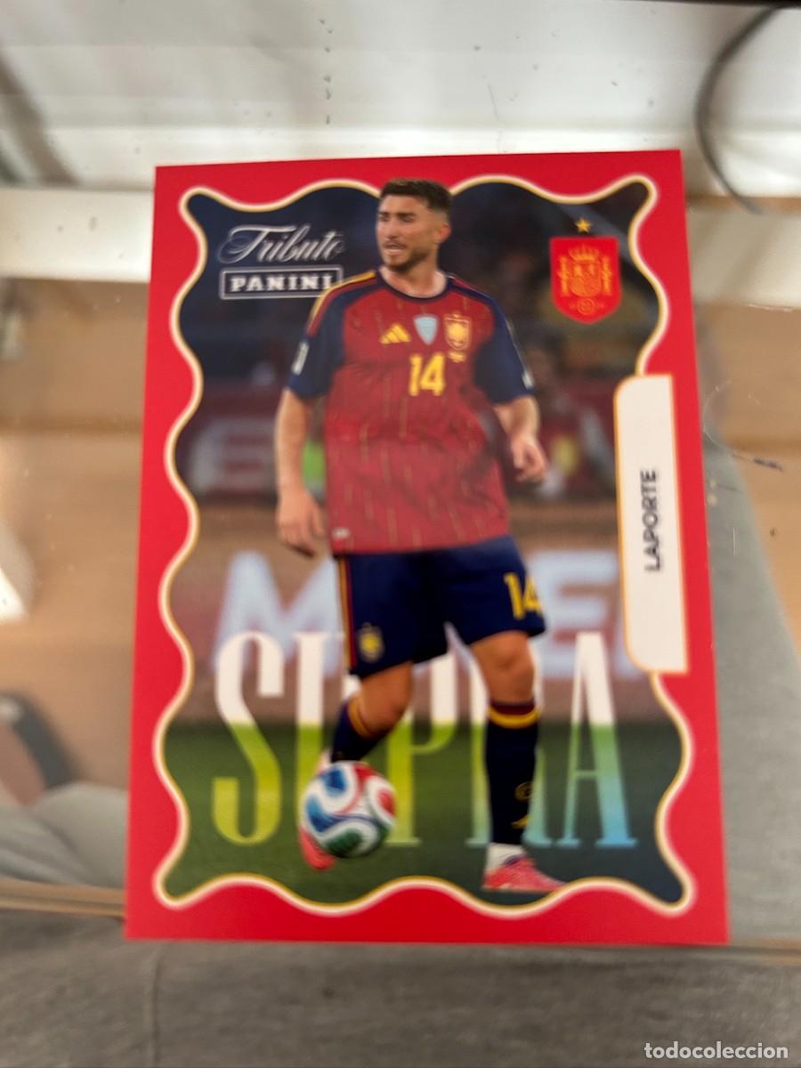 Cromos de f&uacute;tbol: LAPORTE NUEVO SUPRA TRIBUTO
