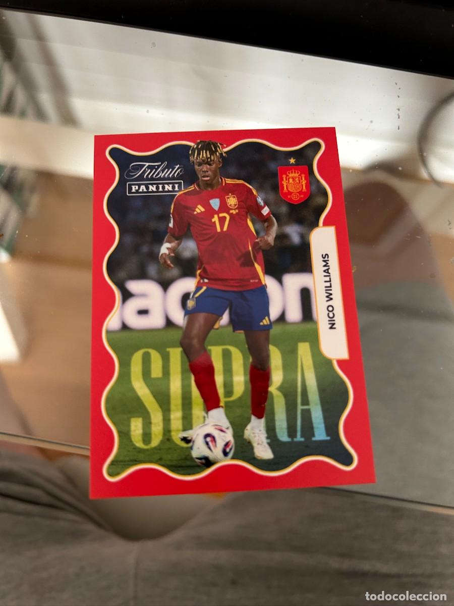 Cromos de f&uacute;tbol: NICO WILLIAMS TRIBUTO SUPRA NUEVO