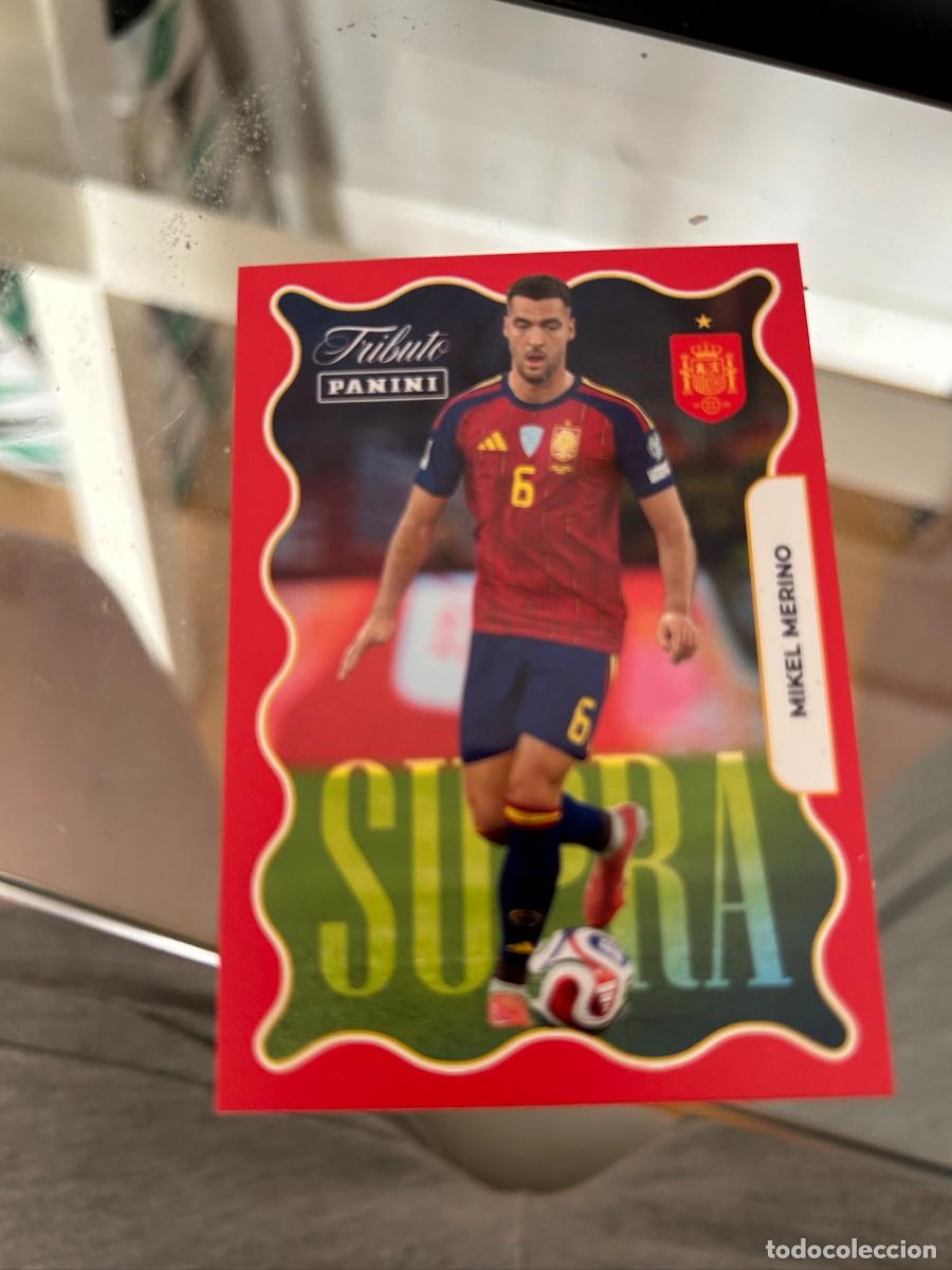 Cromos de f&uacute;tbol: MIKEL MERINO SUPRA TRIBUTO NUEVO