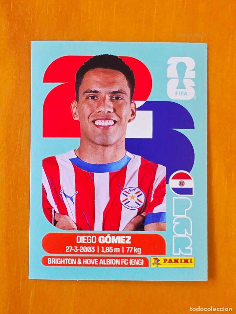 Cromos de f&uacute;tbol: PAR 10 Diego G&oacute;mez, Paraguay, Panini FIFA World Cup Mundial 2026 Sticker