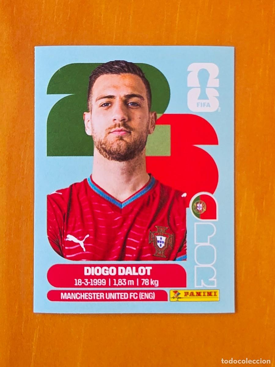 Cromos de f&uacute;tbol: POR 6 Diogo Dalot, Portugal, Panini FIFA World Cup Mundial 2026 Sticker