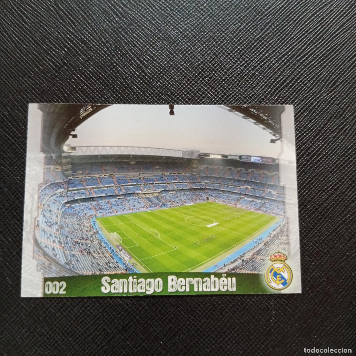 Cromos de f&uacute;tbol: 2 SANTIAGO BERNABEU REAL MADRID MUNDICROMO QUIZ GAME 2008 2009 FUTBOL 08 09 - A211 PG1