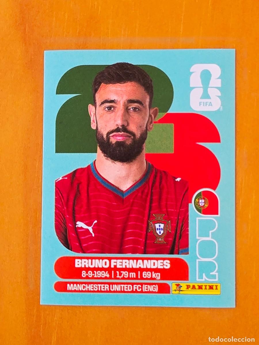 Cromos de f&uacute;tbol: POR 10 Bruno Fernandes, Portugal, Panini FIFA World Cup Mundial 2026 Sticker