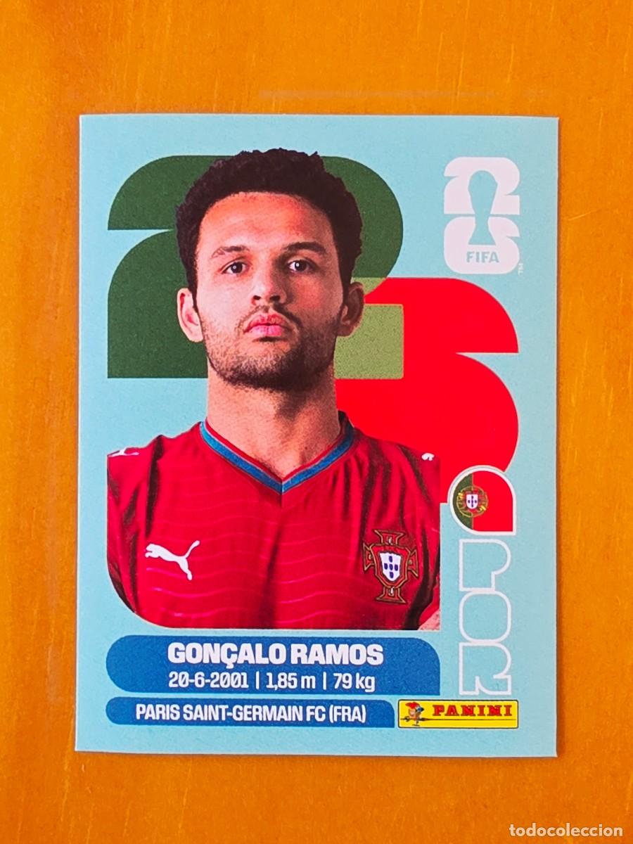 Cromos de f&uacute;tbol: POR 18 Gon&ccedil;alo Ramos, Portugal, Panini FIFA World Cup Mundial 2026 Sticker