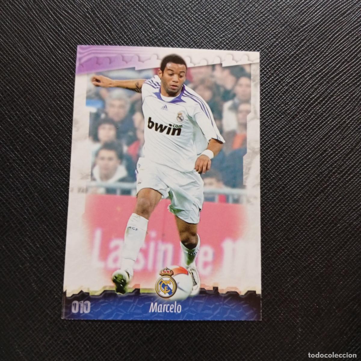 Cromos de f&uacute;tbol: 10 MARCELO REAL MADRID MUNDICROMO QUIZ GAME 2008 2009 FUTBOL 08 09 - A211 PG2
