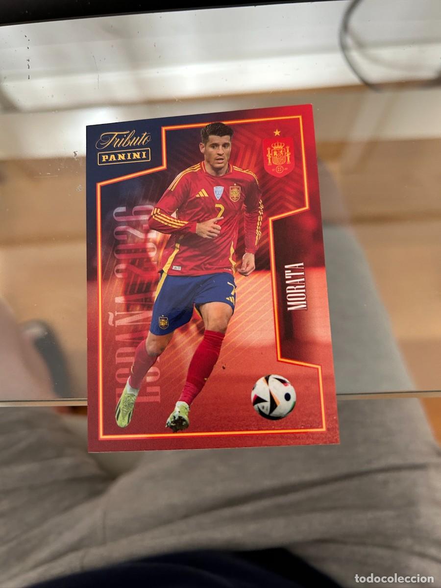 Cromos de f&uacute;tbol: MORATA TRIBUTO A LA SELECCION NUEVO