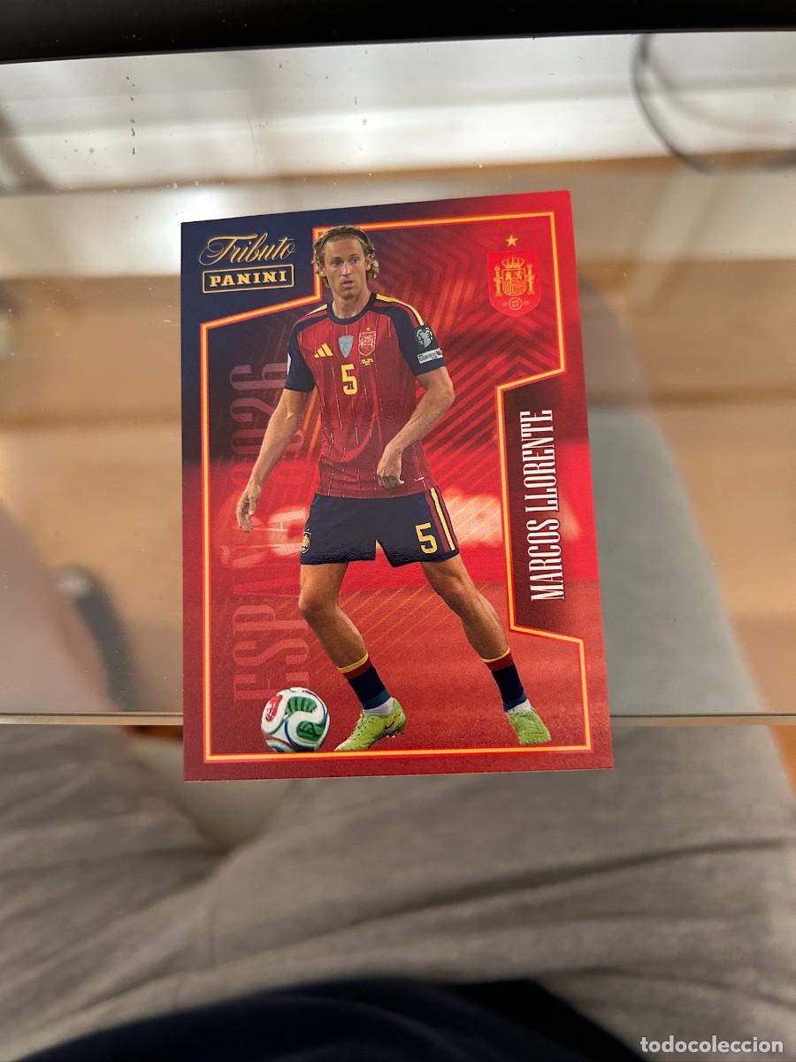Cromos de f&uacute;tbol: MARCOS LLORENTE TRIBUTO A LA SELECCION NUEVO