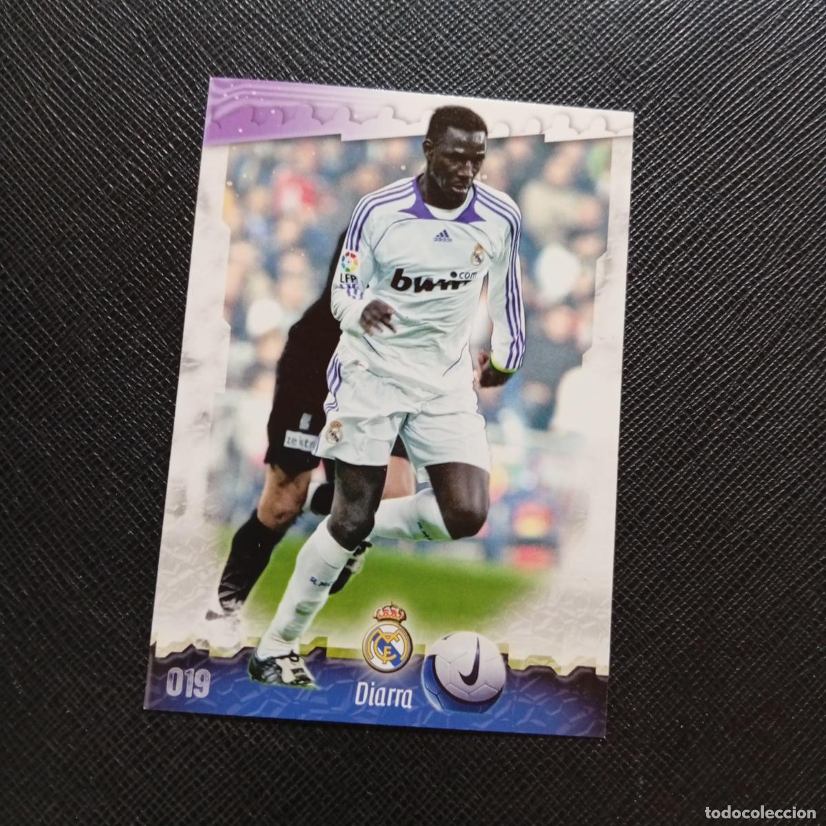 Cromos de f&uacute;tbol: 19 DIARRA REAL MADRID MUNDICROMO QUIZ GAME 2008 2009 FUTBOL 08 09 - A211 PG3