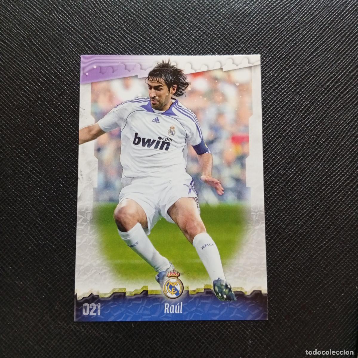 Cromos de f&uacute;tbol: 21 RAUL REAL MADRID MUNDICROMO QUIZ GAME 2008 2009 FUTBOL 08 09 - A211 PG3