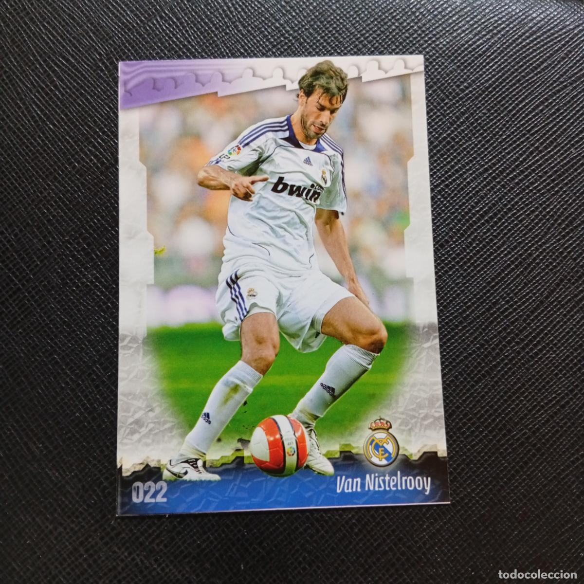 Cromos de f&uacute;tbol: 22 VAN NISTELROOY REAL MADRID MUNDICROMO QUIZ GAME 2008 2009 FUTBOL 08 09 - A211 PG3