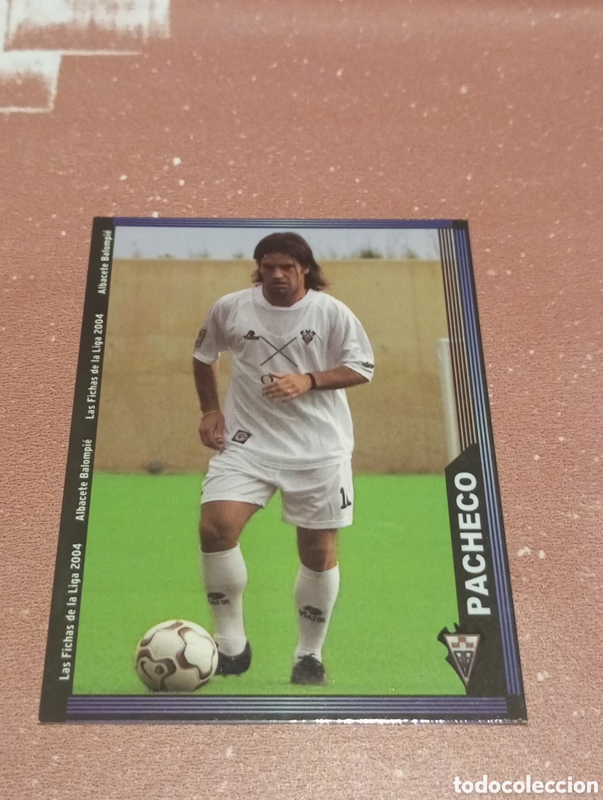 Cromos de Futebol: PACHECO ALBACETE BALOMPIE 529 MUNDICROMO LAS FICHAS DE LA LIGA 2004 03 04