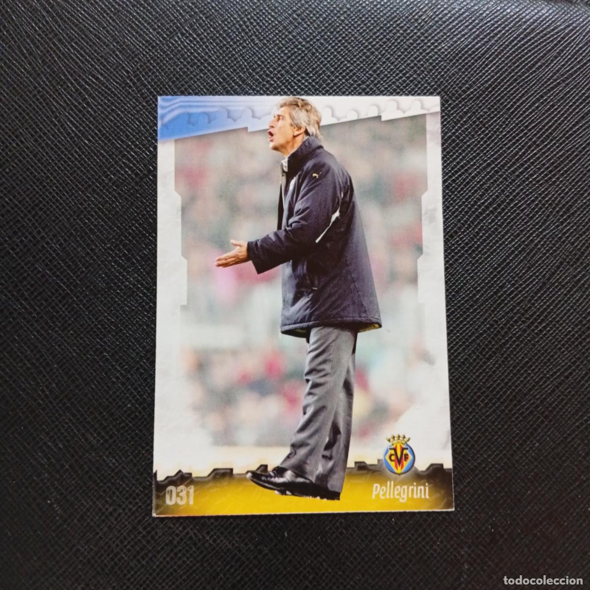 Cromos de f&uacute;tbol: 31 PELLEGRINI VILLARREAL MUNDICROMO QUIZ GAME 2008 2009 FUTBOL 08 09 - A211 PG4