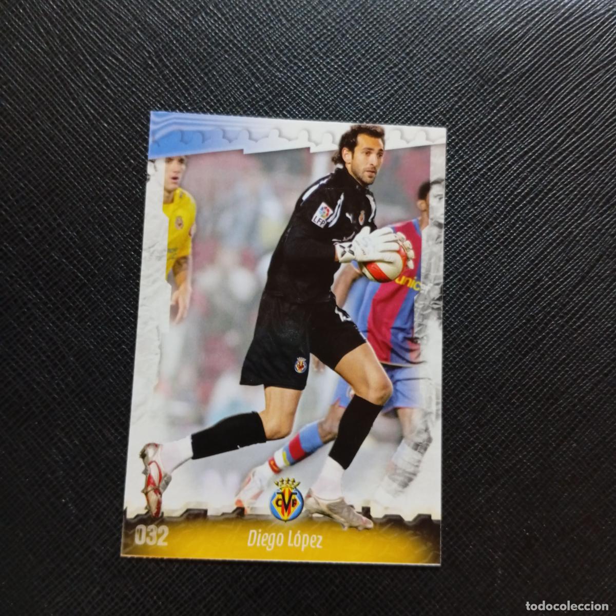 Cromos de f&uacute;tbol: 32 DIEGO LOPEZ VILLARREAL MUNDICROMO QUIZ GAME 2008 2009 FUTBOL 08 09 - A211 PG4
