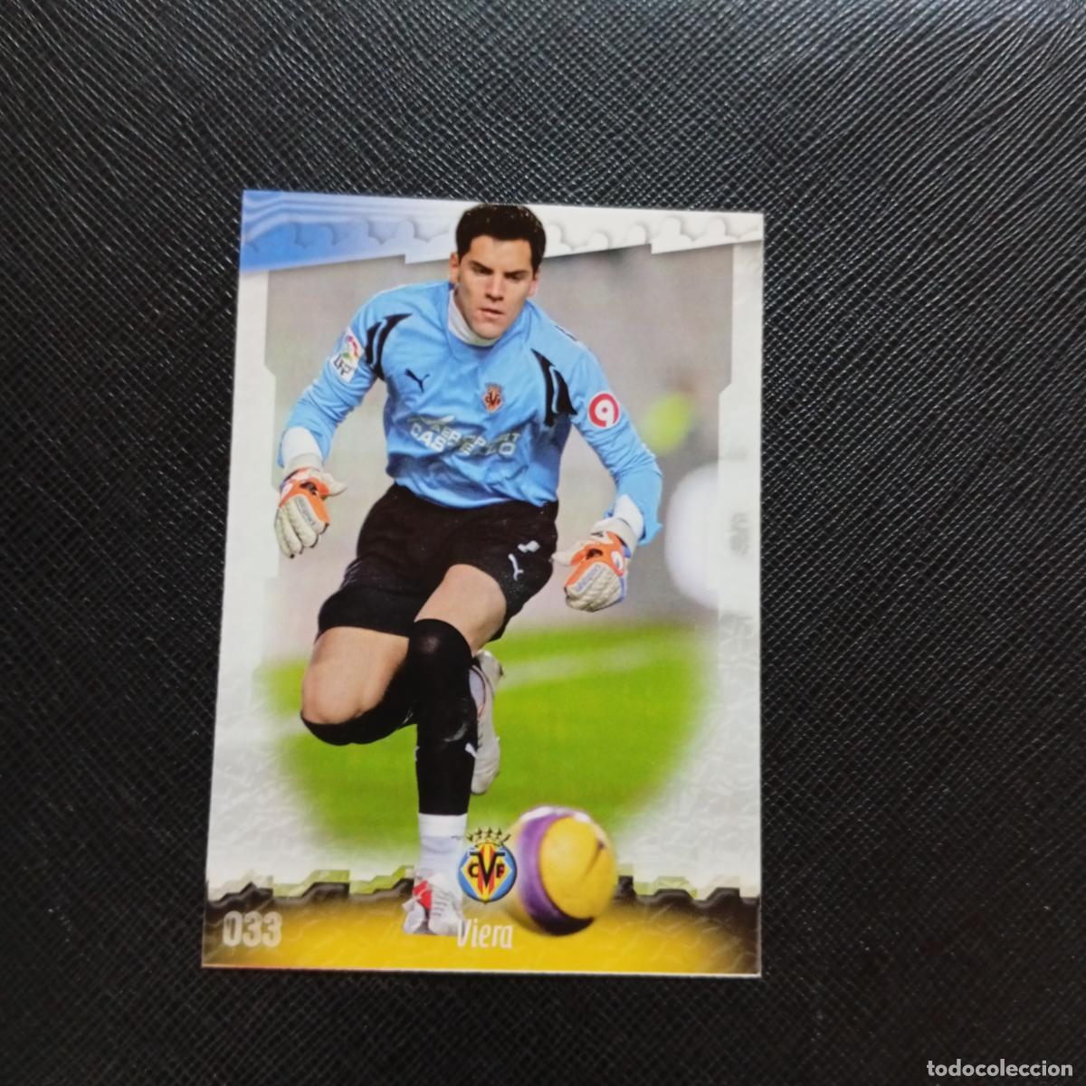 Cromos de f&uacute;tbol: 33 VIERA VILLARREAL MUNDICROMO QUIZ GAME 2008 2009 FUTBOL 08 09 - A211 PG4