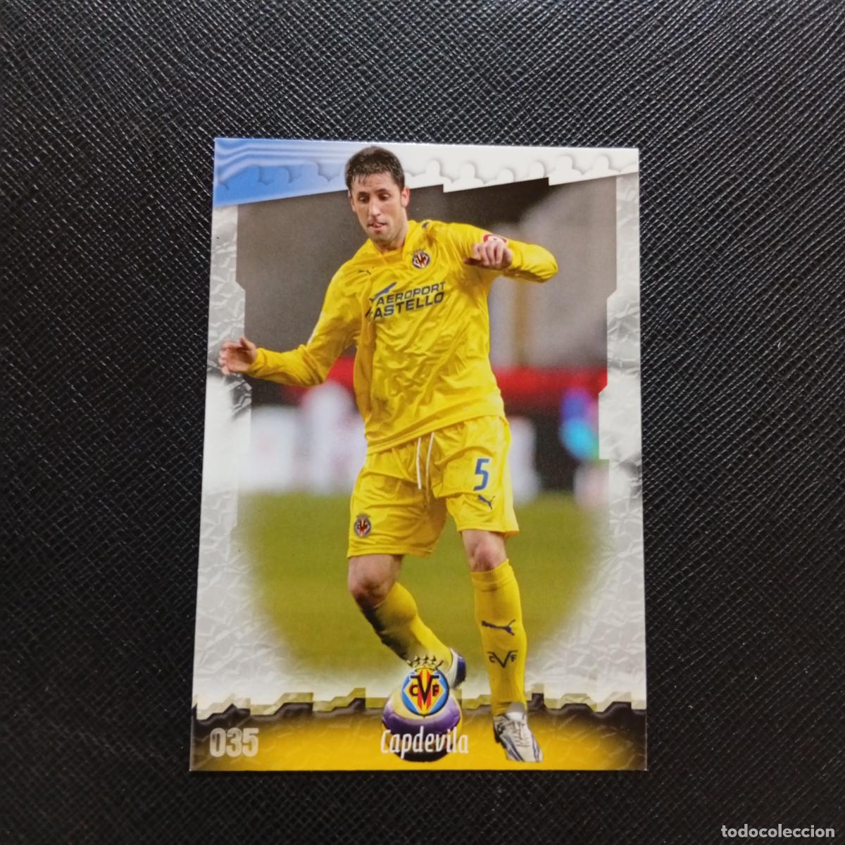 Cromos de f&uacute;tbol: 35 CAPDEVILA VILLARREAL MUNDICROMO QUIZ GAME 2008 2009 FUTBOL 08 09 - A211 PG4
